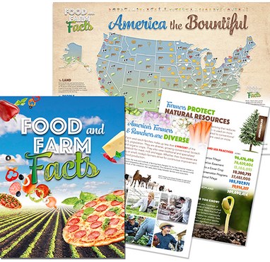 Food And Farm Facts - Book & Map